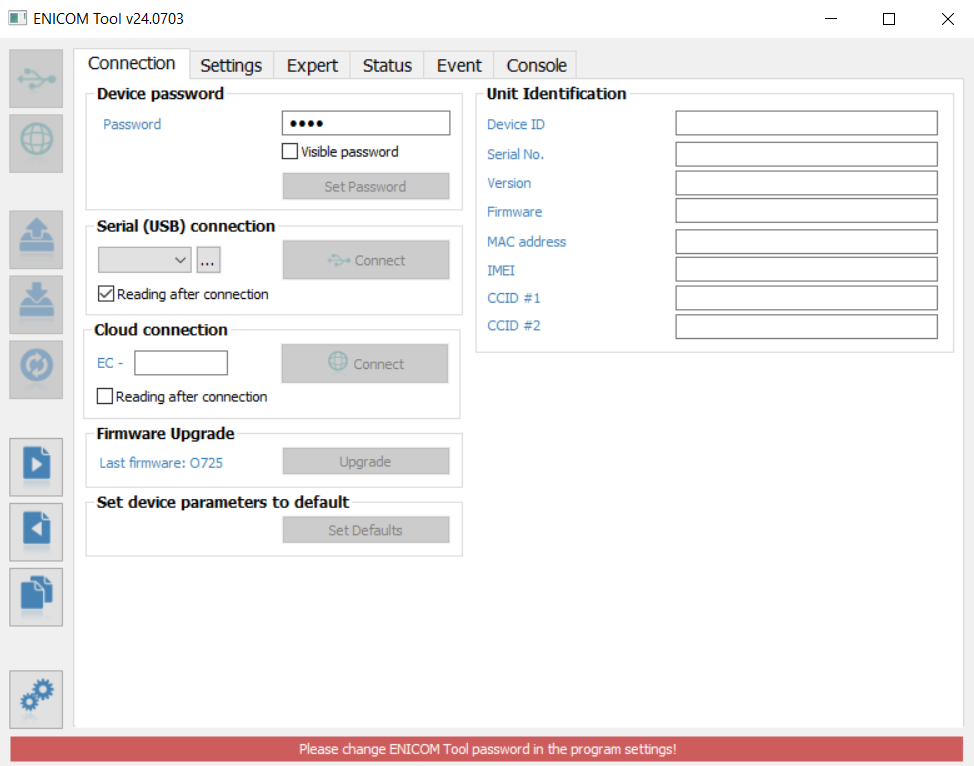 EniCom Távprogramozás - Cloud Connection