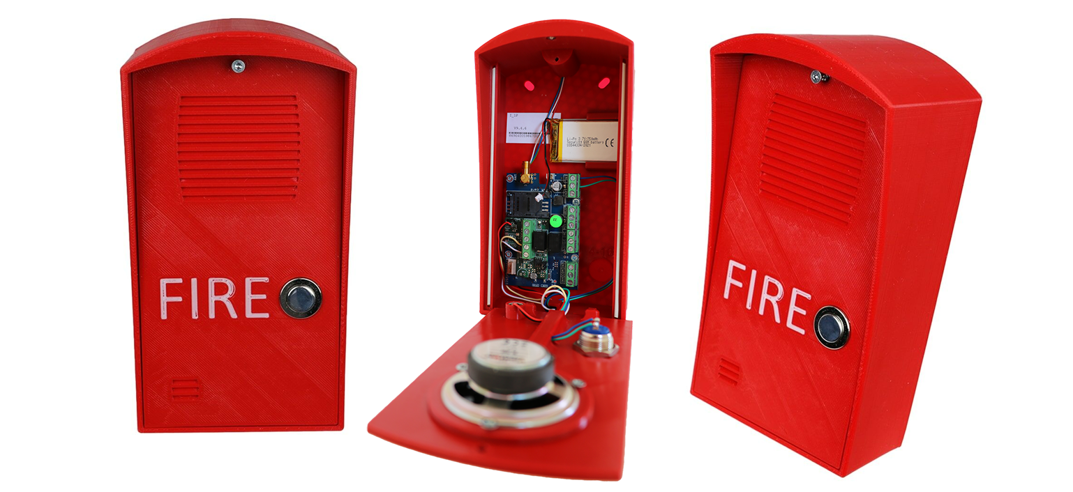 InterCom GSM Kit Emergency - GSM segélyhívó, GPRS, SMS és hanghívással