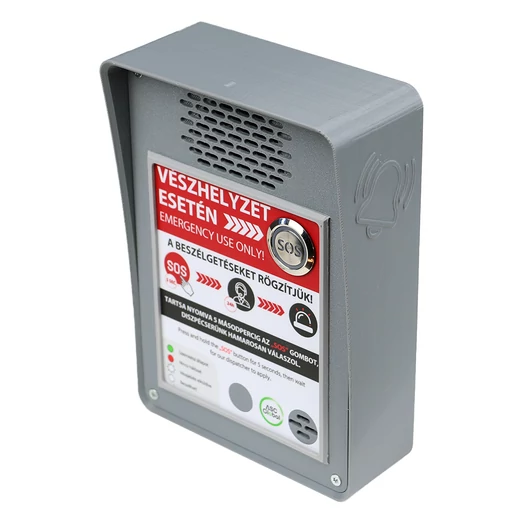 InterCom_GSM_Emergency_caller_segélyhívó